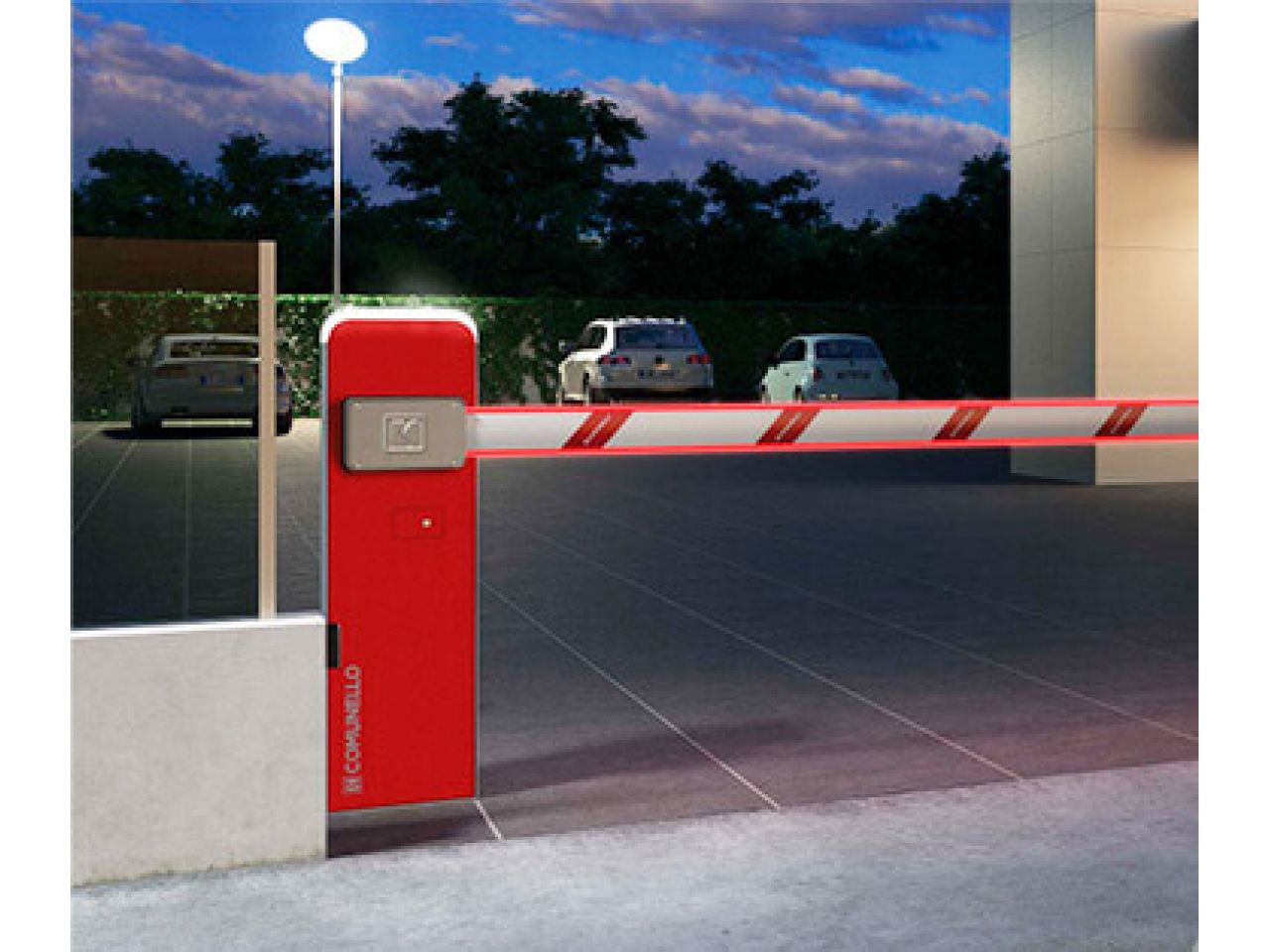 Комплект шлагбаума COMUNELLO Border 4024 (ширина проїзду 4 м) Комплект шлагбаума COMUNELLO Border 4024 (ширина проїзду 4 м)