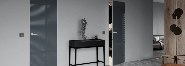 Двері прихованого монтажу PRESTIGE GLASS