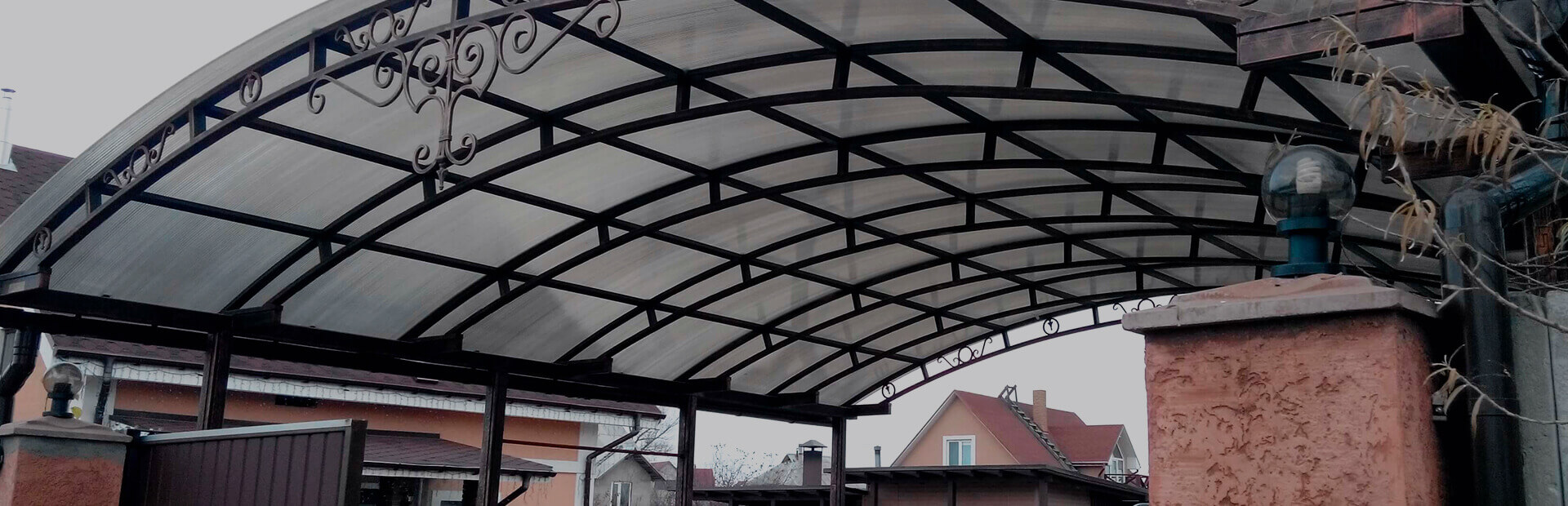 Металлические навесы 1